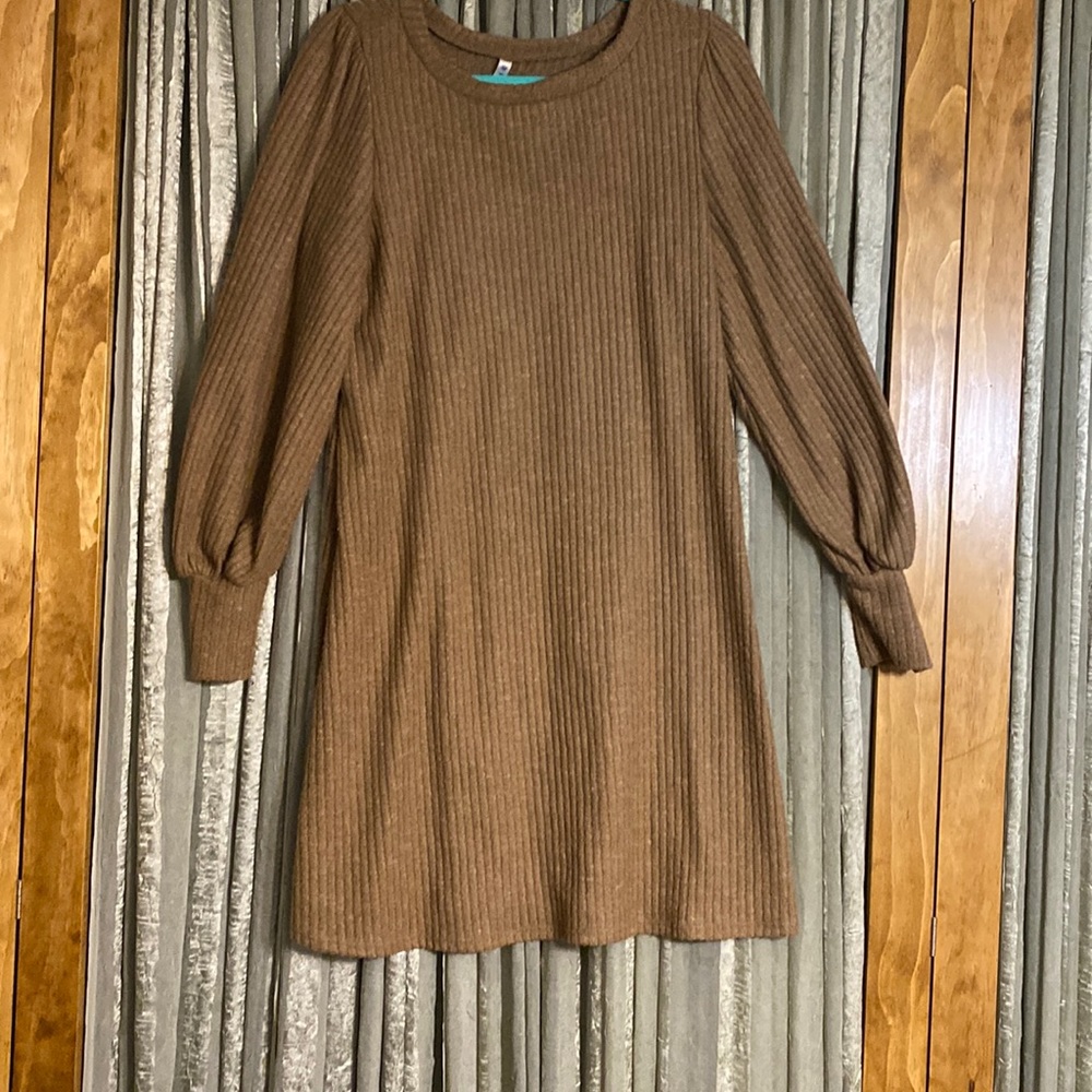 Cozy winter dress